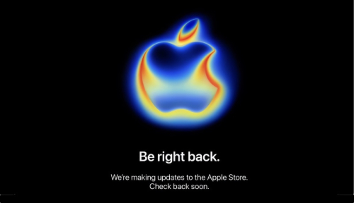 Apple Store przed wydarzeniem Apple „Aweping”